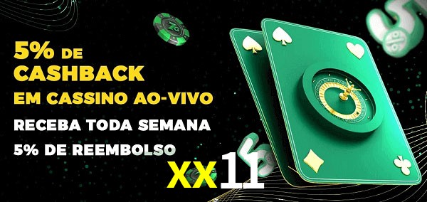 Promoções do cassino ao Vivo xx11